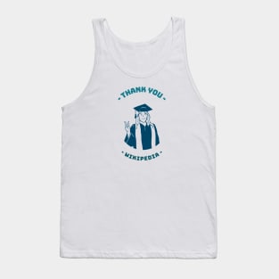 Funny College Student Tank Top